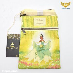 Loungefly Disney The Princess And The Frog Tiana Bayou Passport Crossbody Bag